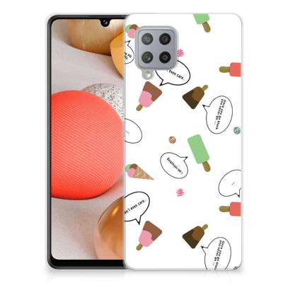 Samsung Galaxy A42 | Siliconen Case | IJsjes