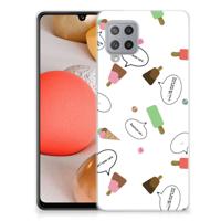 Samsung Galaxy A42 | Siliconen Case | IJsjes