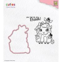 Nellie's Choice • clear stamp & cutting die sheep