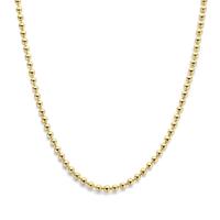 14K Geelgouden Collier met Bolletjes van 6 mm - Subtiel en Chic