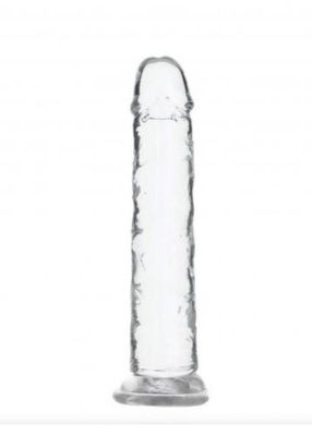 Crystal Addiction - Transparante Dildo - 18 cm Crystal Addiction - Transparante Dildo - 18 cm