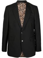 PT Torino blazer à simple boutonnage - Noir