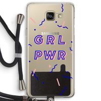 GRL PWR: Samsung Galaxy A5 (2016) Transparant Hoesje met koord