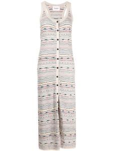 MARANT ÉTOILE robe Haro à design sans manches - Multicolore