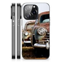 iPhone 14 Pro Silicone Back Case Vintage Auto