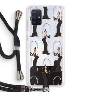 Pop Some Kim: Samsung Galaxy A71 Transparant Hoesje met koord