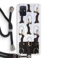 Pop Some Kim: Samsung Galaxy A71 Transparant Hoesje met koord