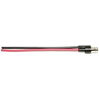 Mueller Electric BU-P4969 Meetsnoer [BNC-bus - ] Rood, Zwart 1 stuk(s)