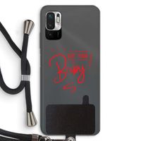 Not Your Baby: Xiaomi Redmi Note 10 5G Transparant Hoesje met koord