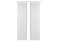 LIVARNO home 2-delige gordijnenset 120 x 300 cm (Wit) LIVARNO home 2-delige gordijnenset 120 x 300 cm (Wit)