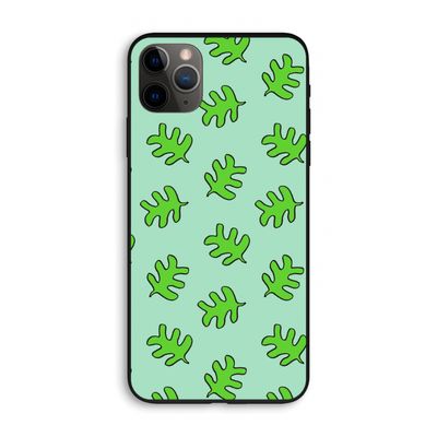 Groene blaadjes: iPhone 11 Pro Max Biologisch afbreekbaar hoesje