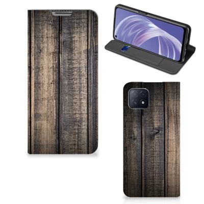 OPPO A73 5G Book | Wallet Case | Steigerhout