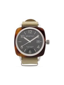 Briston montre Clubmaster Classic HMS 40 mm - Noir