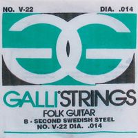Galli V-022 B-2 snaar voor akoestische gitaar