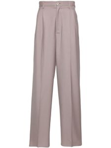 Magliano pantalon à détails plissés - Violet