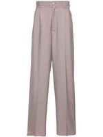 Magliano pantalon à détails plissés - Violet