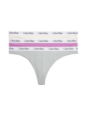 Calvin Klein - 3p Thong - CFU, Maat:L