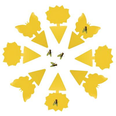 Home Deco Factory Rouwvliegjes plakstrips - 36x stuks - geel - kleefstrips - insecten vangen - Rouwv Home Deco Factory Rouwvliegjes plakstrips - 36x stuks - geel - kleefstrips - insecten vangen - Rouwv