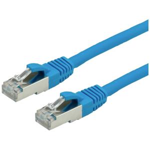 VALUE Patchkabel Cat.6 (Class E) S/FTP (PiMF), LS0H, blauw, 2 m