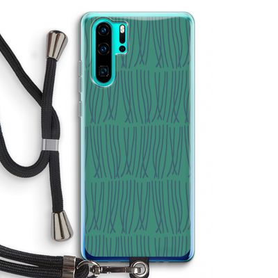 Swirls: Huawei P30 Pro Transparant Hoesje met koord