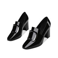 Kleine schoenen dik met enkele schoenen vrouwen schoenen maat: 39 (zwart) Kleine schoenen dik met enkele schoenen vrouwen schoenen maat: 39 (zwart)