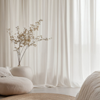 Gordijnen In Between Haken Of Ringen Off White 300x250 Cm Ringen Lichtdoorlatend Fresh And Co - Dekbed-Discounter.nl Gordijnen In Between Haken Of Ringen Off White 300x250 Cm Ringen Lichtdoorlatend Fresh And Co - Dekbed-Discounter.nl