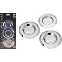 Excellent Houseware gootsteenzeefjes 3 stuks