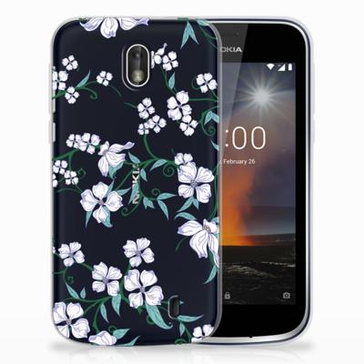 Nokia 1 Uniek | TPU Case | Blossom White