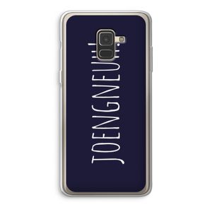 Joengneuh!: Samsung Galaxy A8 (2018) Transparant Hoesje
