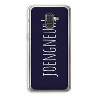 Joengneuh!: Samsung Galaxy A8 (2018) Transparant Hoesje