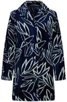 Nachtblauw fleece vest duurzaam