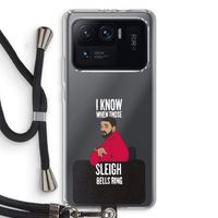 Sleigh Bells Ring: Xiaomi Mi 11 Ultra Transparant Hoesje met koord
