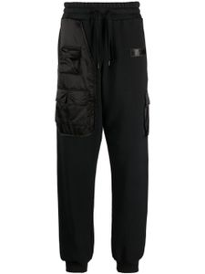 Moschino pantalon de jogging à poches cargo - Noir