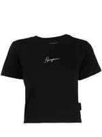 izzue sweat à logo brodé - Noir