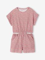 Jersey combishort meisjes ecru