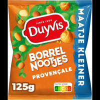 Duyvis Borrelnootjes Provencale Pinda Noten 125 gr bij Jumbo