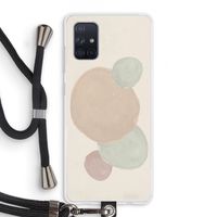 Geo #9: Samsung Galaxy A71 Transparant Hoesje met koord