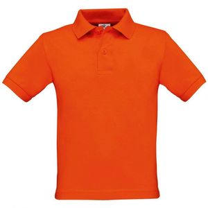 Jongens poloshirt oranje