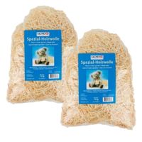 4x zakjes naturel houtwol 150 gram vulmateriaal