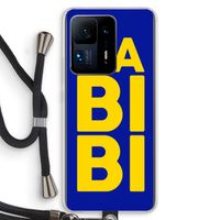 Habibi Blue: Xiaomi Mi Mix 4 Transparant Hoesje met koord