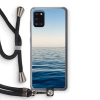 Water horizon: Samsung Galaxy A31 Transparant Hoesje met koord
