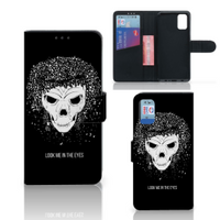 Telefoonhoesje met Naam Samsung Galaxy A41 Skull Hair - thumbnail