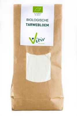 Vitiv Tarwebloem bio 1 Kilogram Vitiv Tarwebloem bio 1 Kilogram