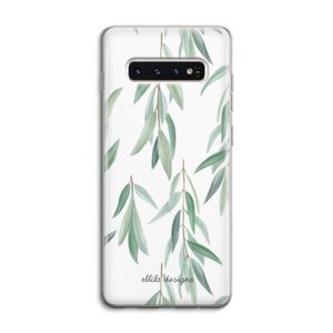 Branch up your life: Samsung Galaxy S10 4G Transparant Hoesje