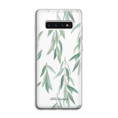 Branch up your life: Samsung Galaxy S10 4G Transparant Hoesje