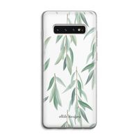 Branch up your life: Samsung Galaxy S10 4G Transparant Hoesje