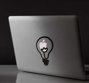 Laptop sticker Mac lamp