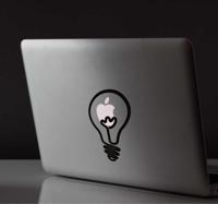 Laptop sticker Mac lamp