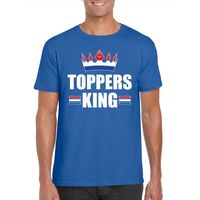 Toppers King t-shirt blauw heren - thumbnail