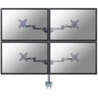 Neomounts fpma-d935d4 lcd bureausteun, 10-27", 24 kg, 75x75/ 100x100 mm, 12cm, silver Neomounts fpma-d935d4 lcd bureausteun, 10-27", 24 kg, 75x75/ 100x100 mm, 12cm, silver